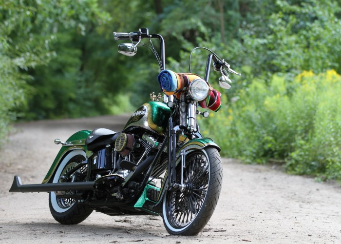 11 Harley Davidson Softail Springer custom galeria zdjec