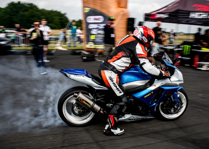 dym z opon King of Poland Drag Race Cup Moto Park Ulez Moto Show Poland 37