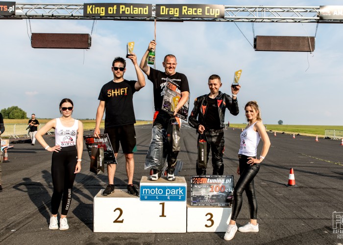 podium zawodow King of Poland Drag Race Cup Moto Park Ulez Moto Show Poland 44