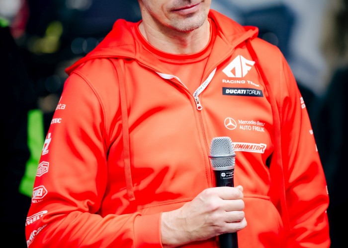 28 Dariusz Malkiewicz wlasciciel zespolu Ducati
