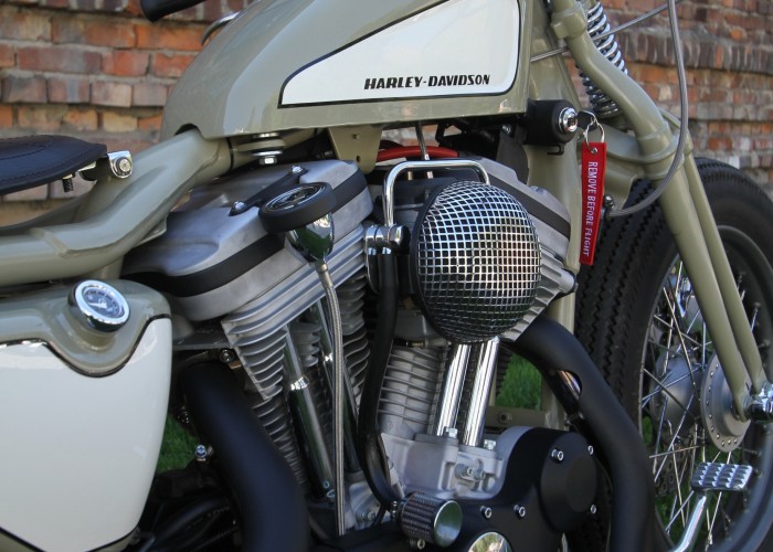 36 Harley Davidson Retro Garage Sportster