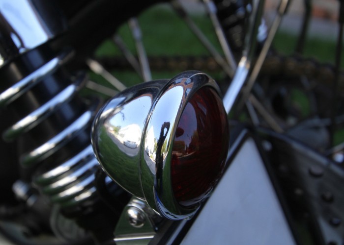 43 Harley Davidson Retro Garage Sportster swiatlo tyl