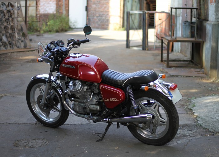 08 Honda CX 500 z roku 1981