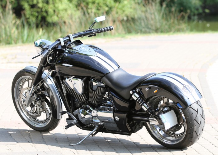 09 Honda VTX 1800 custom sesja zdjeciowa