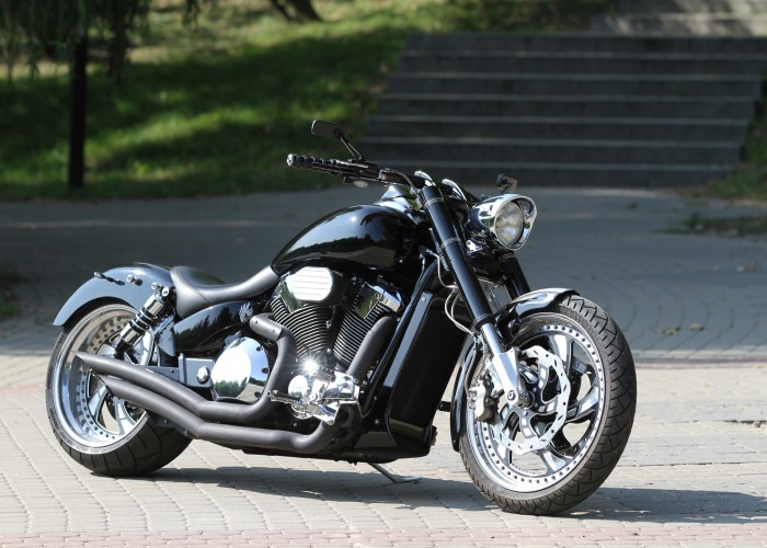 11 Honda VTX 1800 custom w pelnej krasie