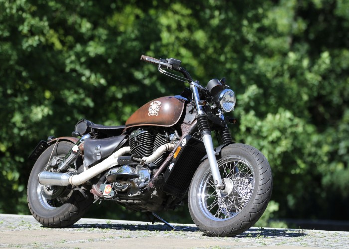 08 custom Honda VT 1100 Bobber