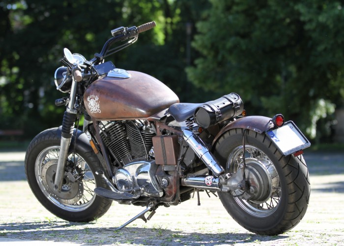 10 zdjecia Honda VT 1100 Bobber statyka