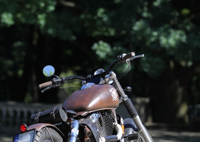 37 Honda VT 1100 Bobber tyl custom