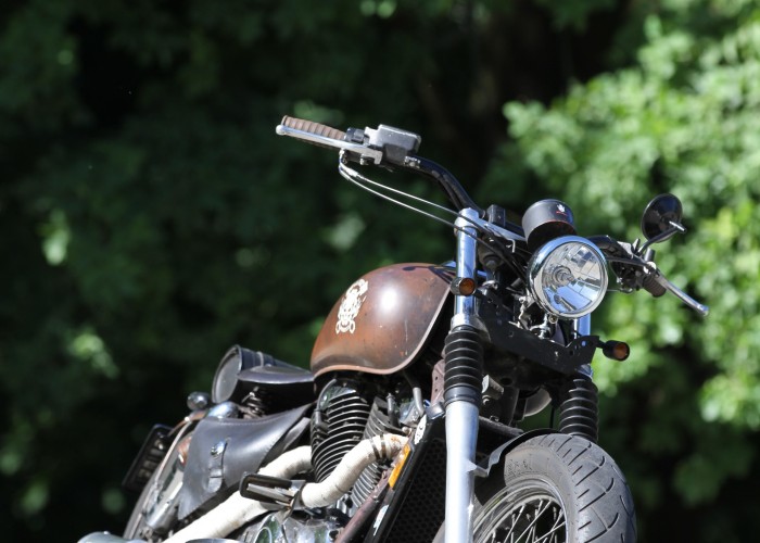 38 Honda VT 1100 Bobber przod custom