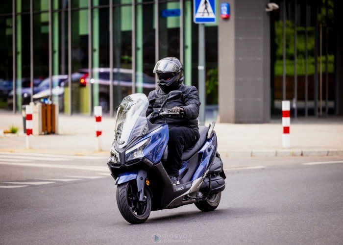 01 Kymco X Town CT 125i jazda