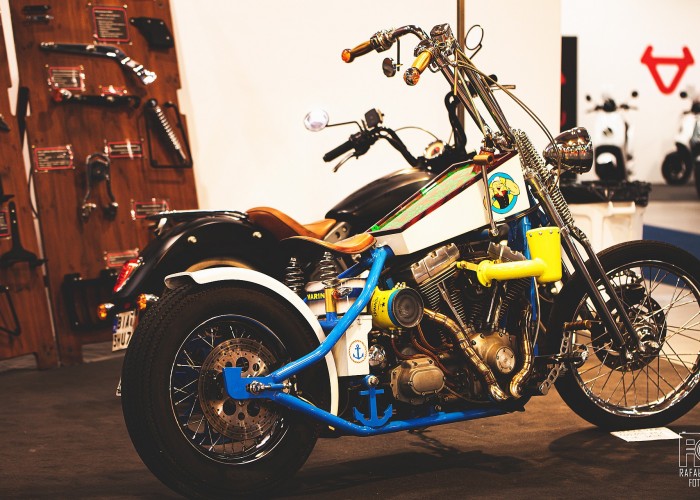 Popeye custom bike Warsaw Motorcycle Show 2024 06