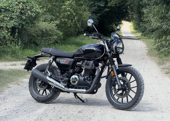 01 Honda GB350S test