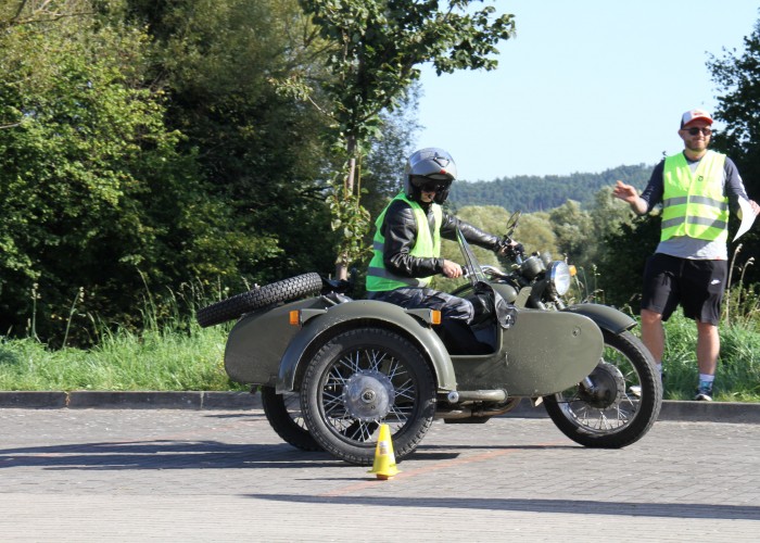 rajd baltycki konkurencje na placu