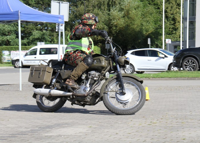 rajd baltycki motocykl militarny