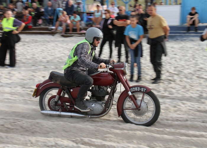 rajd baltycki motocykl na plazy