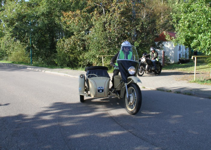 rajd baltycki motocykl z koszem