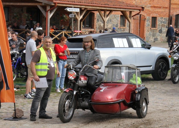rajd baltycki motocykl z wozkiem bocznym