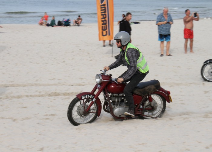 rajd baltycki motocyklem po piasku