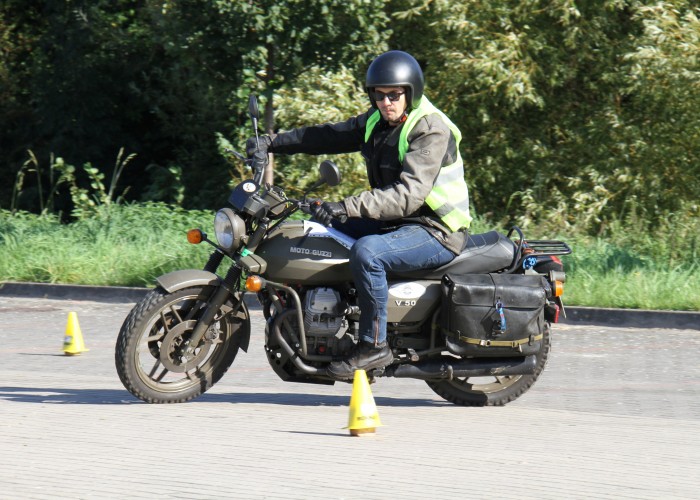 rajd baltycki motoguzzi v50