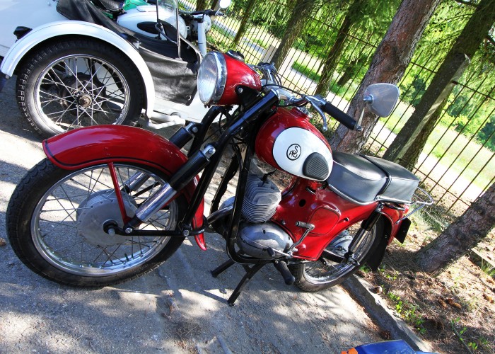 Motocykl SHL Rajd Sladami Piastow 2025 138