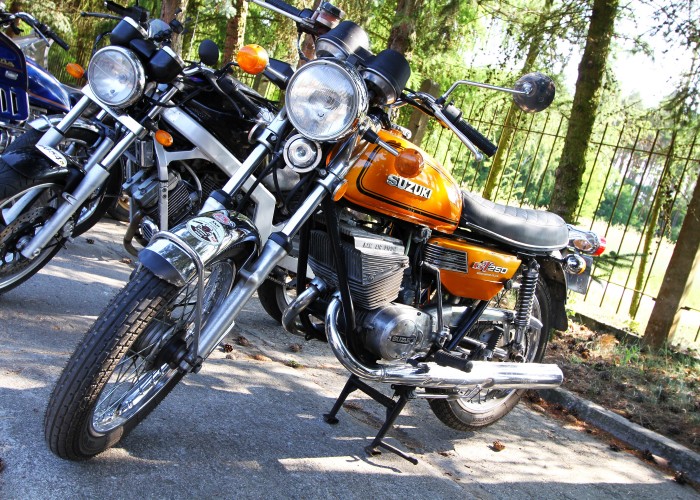 Suzuki GT 250 Rajd Sladami Piastow 2025 137