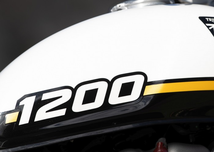 Triumph Speed Twin 1200 bak