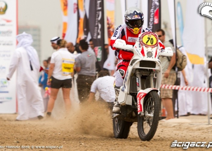 Motocykle Abu Dhabi Desert Challenge 2012