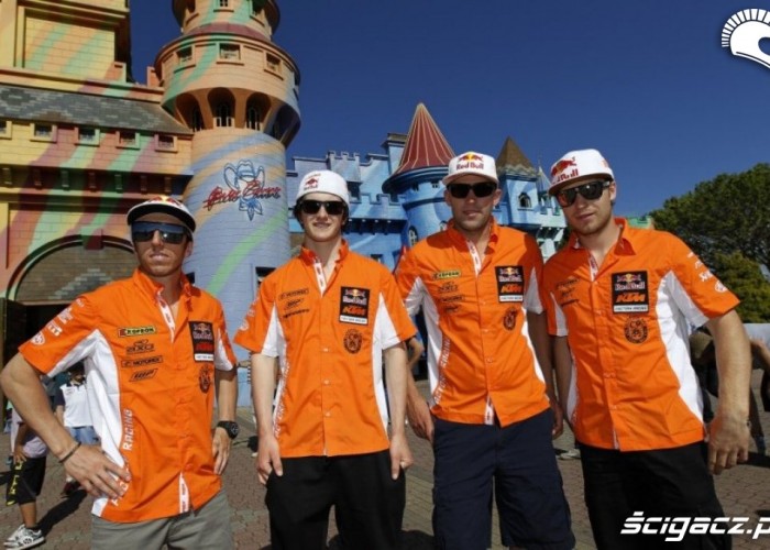 ekipa KTM Mistrzostwa Swiata Motocross w Brazyli 2012