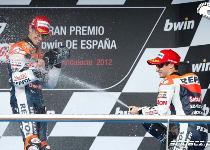 podium MotoGP 2012 Jerez