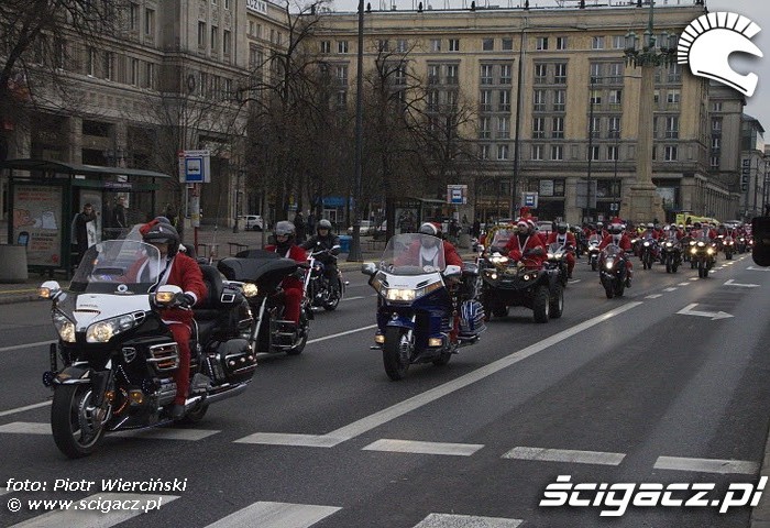 Plac konstytucji Mikolaje na motocyklach 2011