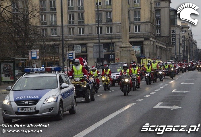 Przejazd Mikolaje na motocyklach 2011