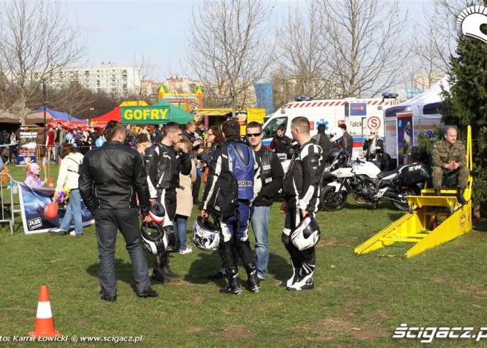 Motocyklisci Motoserce 2011 Warszawa