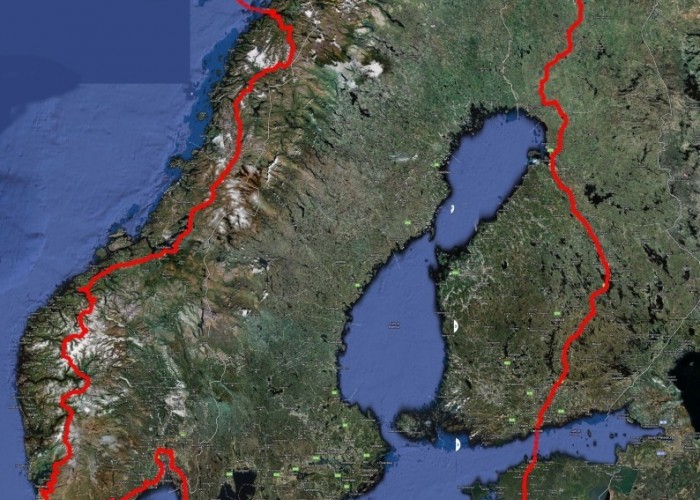 trasa skandynawia2010