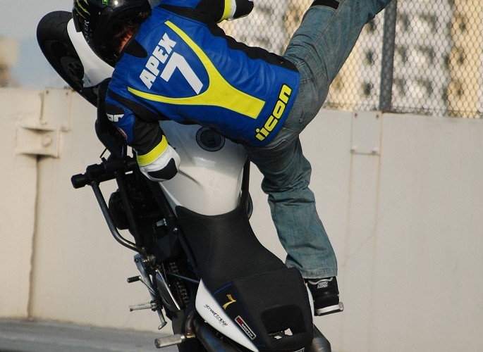 Apex Nick stunt rider