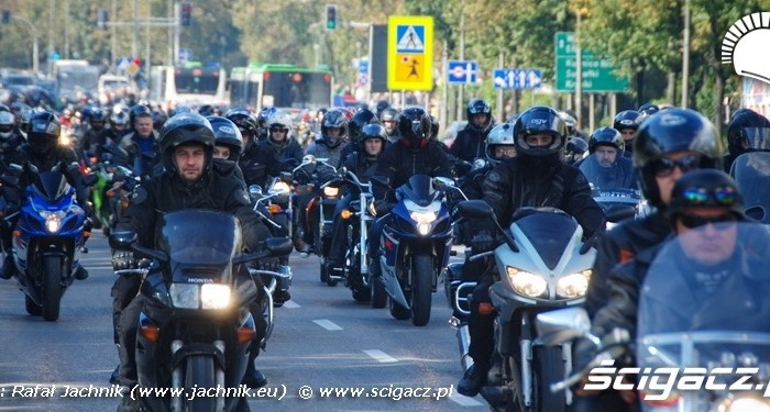 Parada Podlaskie Zakonczenie Sezonu Motocylkowego 2010 Bialystok