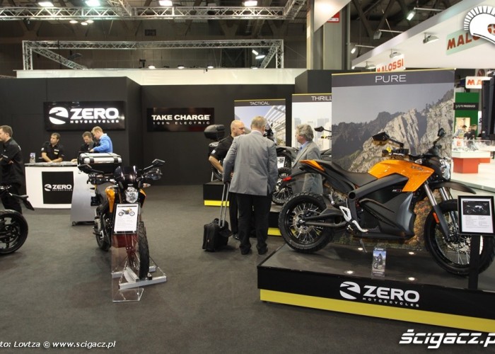 Zero motorcycles targi EICMA 2013
