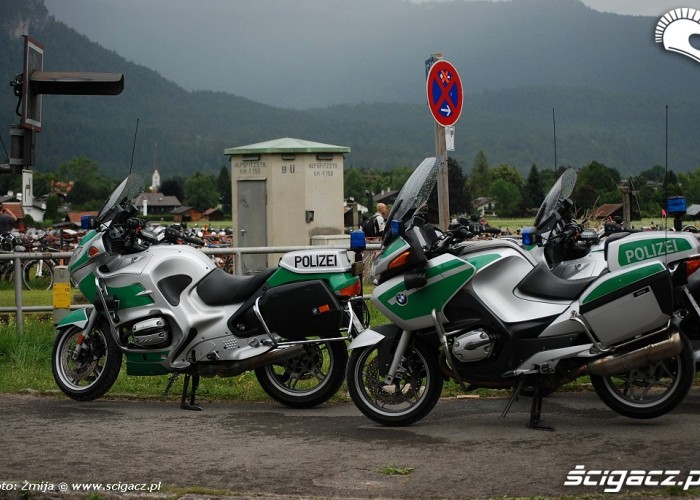 Motocykle policyjne BMW