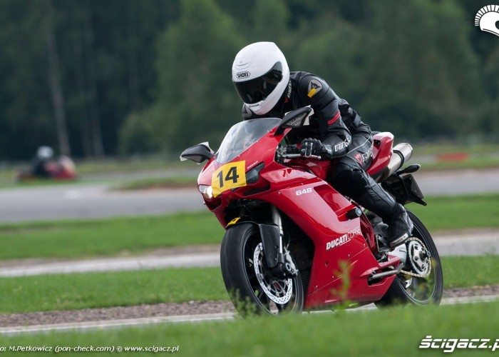 Ducati 848 tor Jastrzab CSS 2014