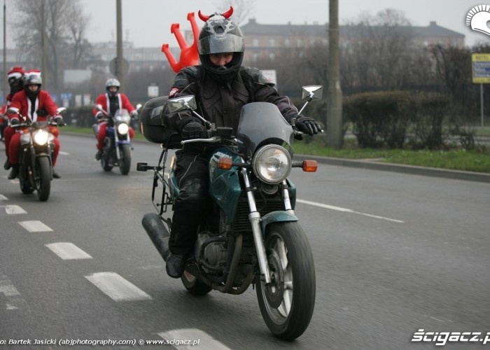 diabel na motocyklu motomikolaje krakow 2009