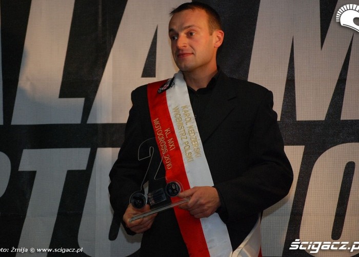 Karol Kedzierski Wicemistrz Polski Motocross 2010 Klasa MX1