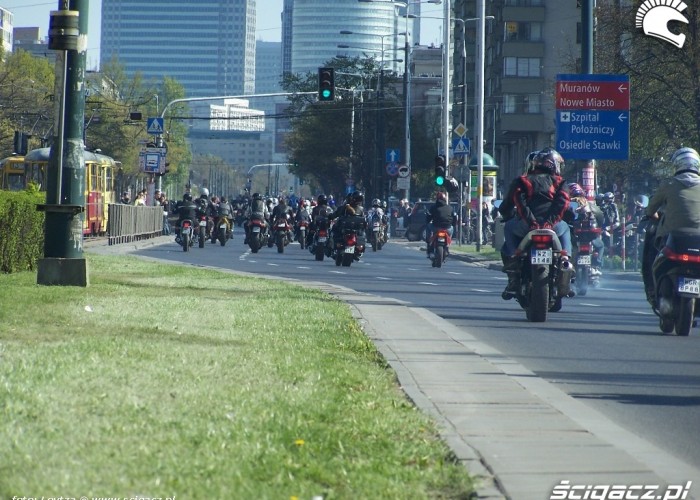 Parada Motocyklistow Warszawa 2009 5