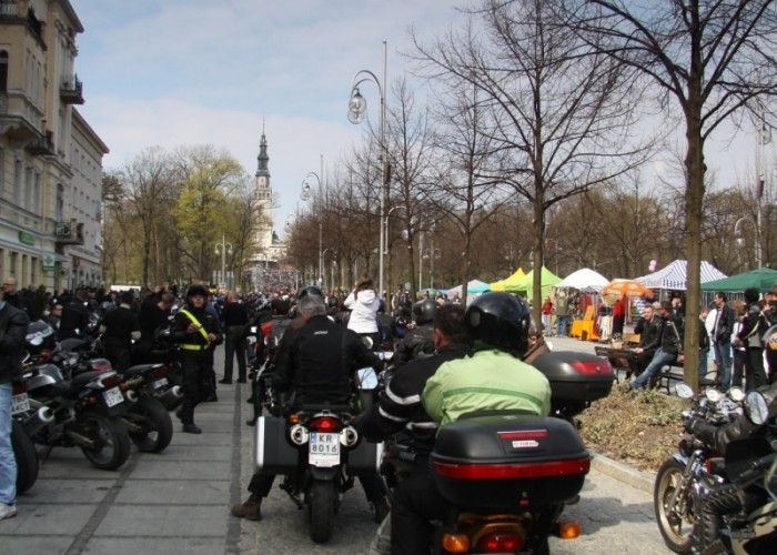 parada motocykle Jasna Gora