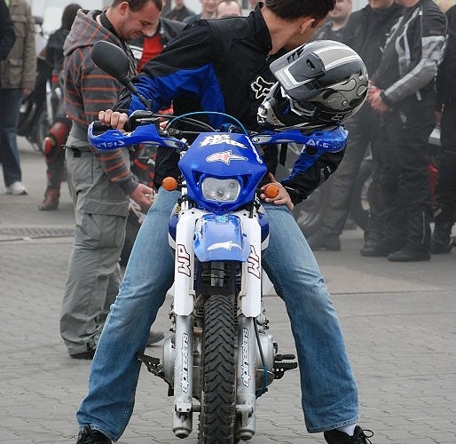 Pomiar glosnosci motocykla BP - motocyklowa niedziela 2010