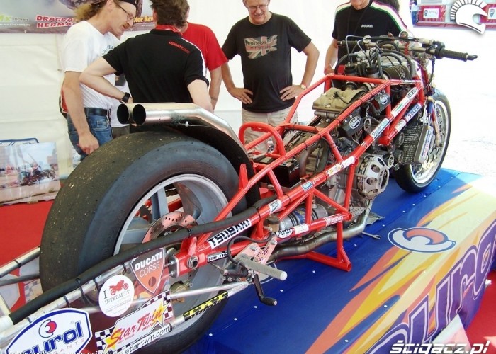 World Ducati Week 2010 drag
