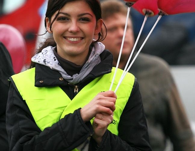 laska z balonikami otwarcie sezonu czestochowa 2008