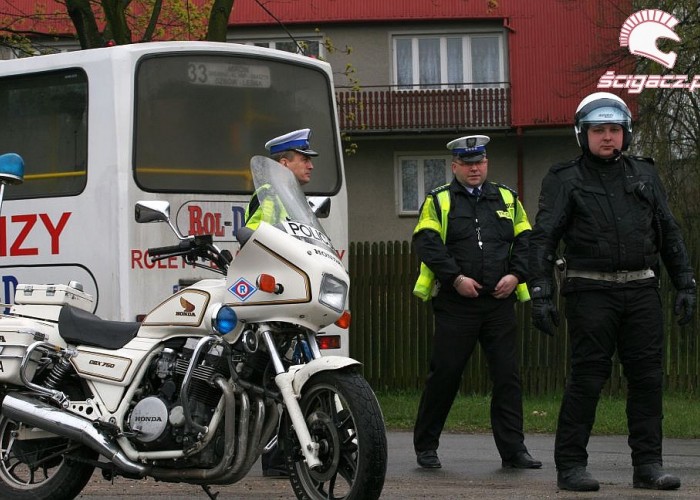 patrol policji otwarcie sezonu czestochowa 2008