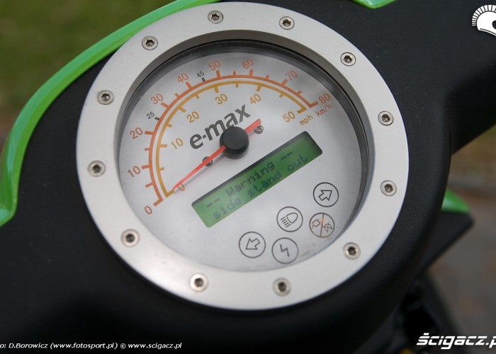 ostrzega zegar ermax elektryczny skuter test mg 0031