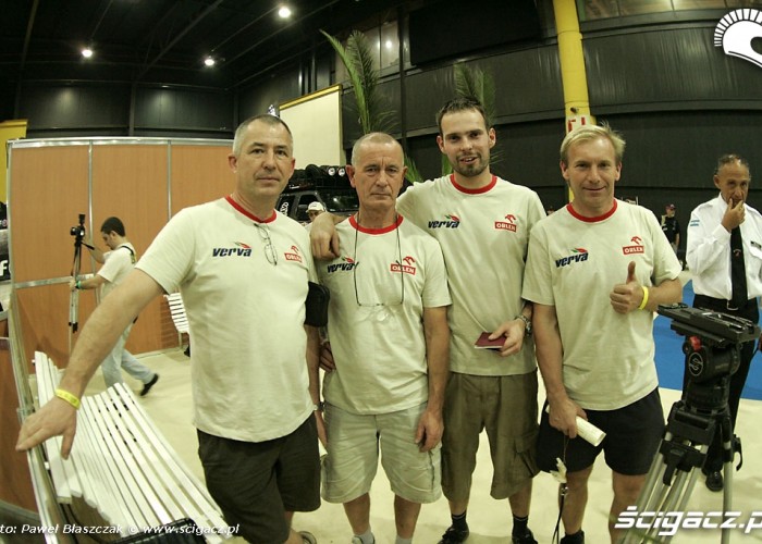 czlonkowie ekipy Orlen Team Dakar 2010