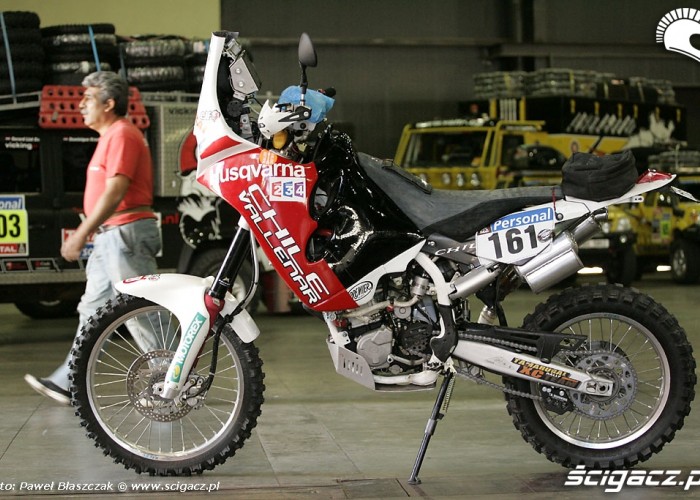 motocykl husqvarna CLAUDIO Rodriguez odbior techniczny