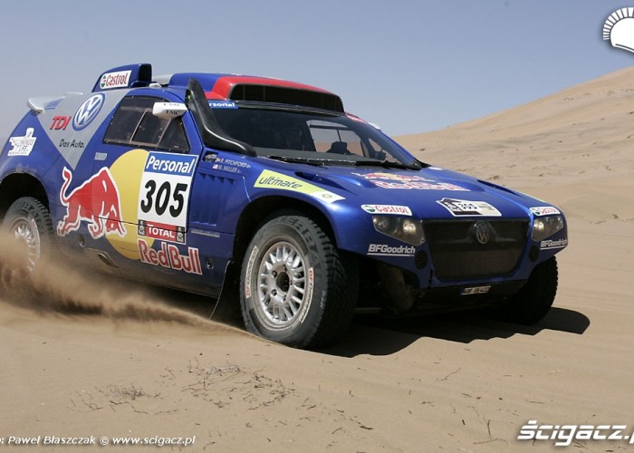 Rajd Dakar 2010 opuszcza pustynie Miller